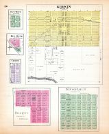 New Hope, Big Bend, Crowe, Hill City, Kirwin, Nicodemus, Kansas State Atlas 1887